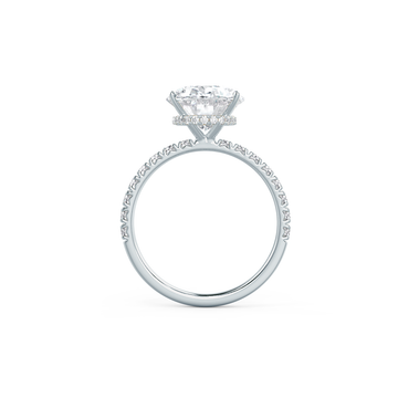 Oval Hidden Halo